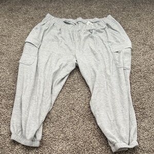 Aerie Light Gray Joggers